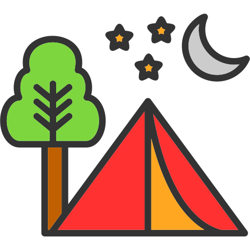 campeggio Generic color lineal-color icona