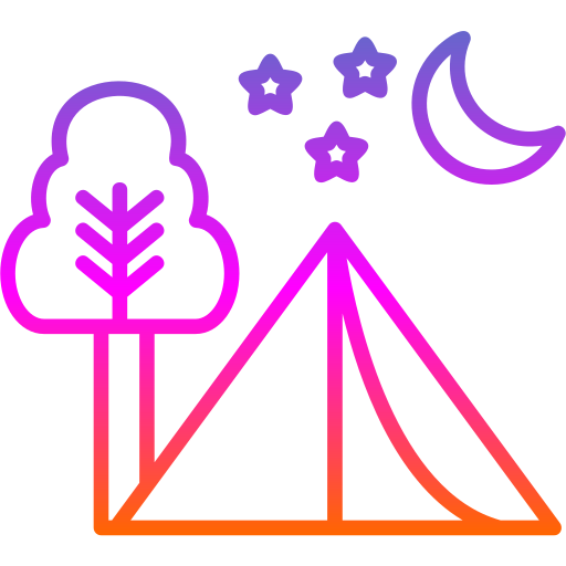 camping Generic gradient outline icon