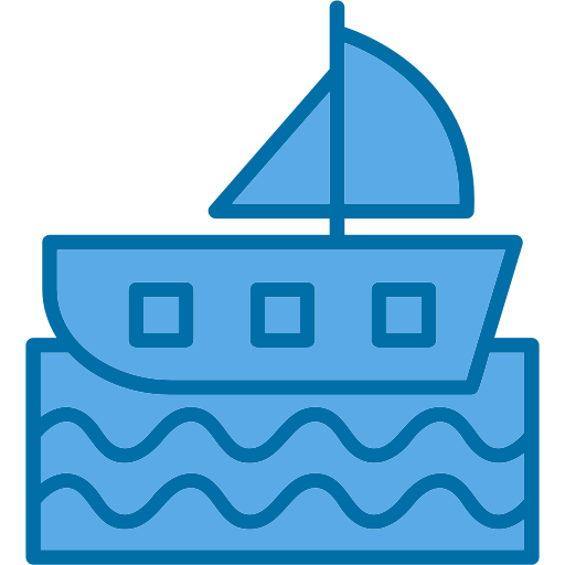 barco de vela Generic color lineal-color icono