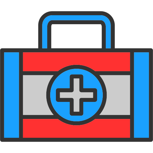kit de primeros auxilios Generic color lineal-color icono