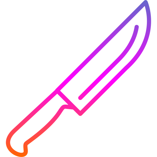 Нож Generic gradient outline иконка
