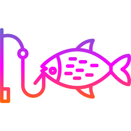 Ловля рыбы Generic gradient outline иконка