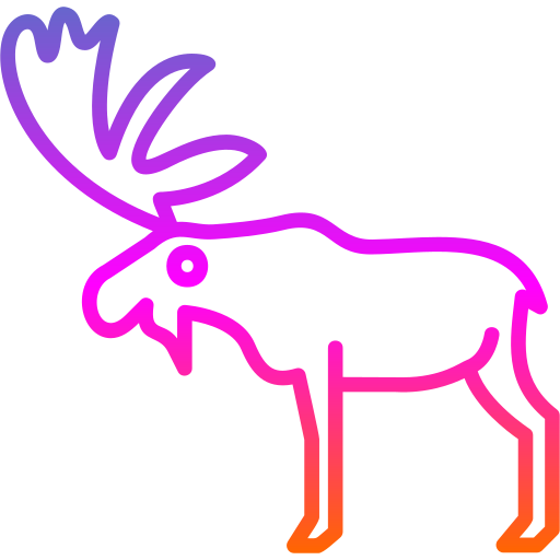 Moose Generic gradient outline icon