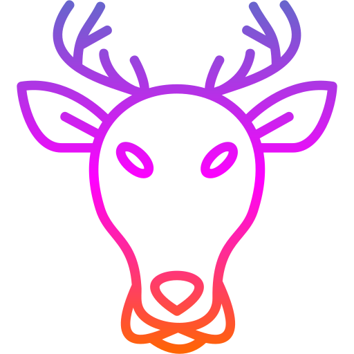Stag Generic gradient outline icon