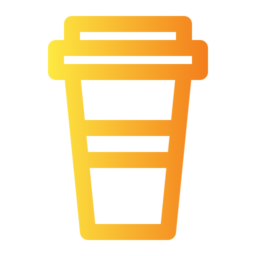 アイスコーヒー Generic gradient outline icon