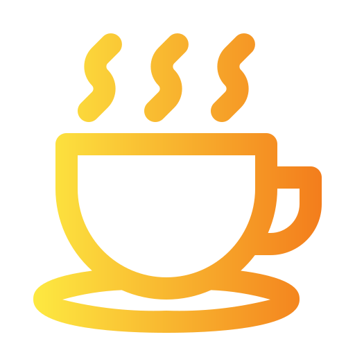 ホットコーヒー Generic gradient outline icon
