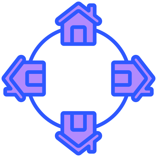 ciclo Generic color lineal-color icono