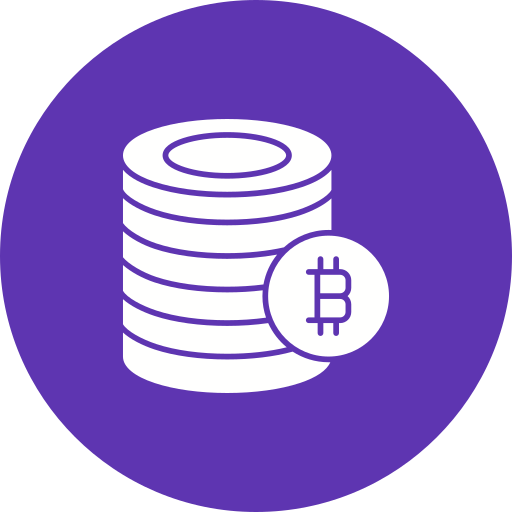 Coins Generic color fill icon