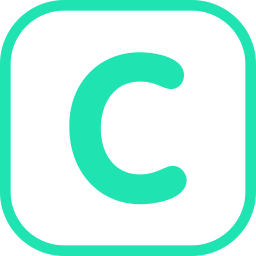 文字c Generic color fill icon