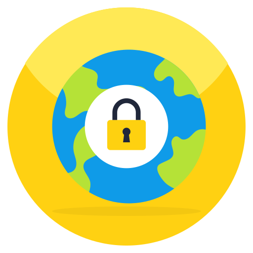 Global security Generic color fill icon
