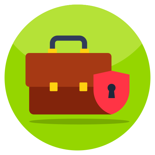 Briefcase Generic color fill icon