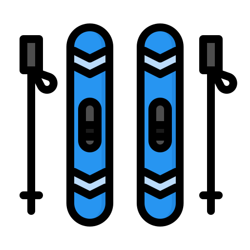 스키 Generic color lineal-color icon