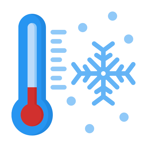 thermometer Generic color fill icoon