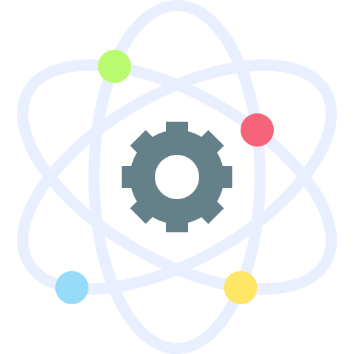 Atoms Generic color fill icon