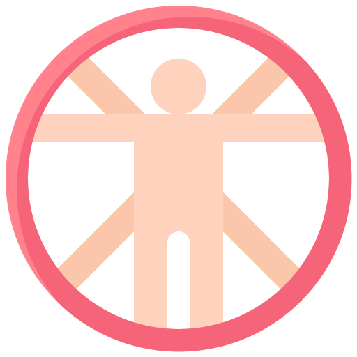 Vitruvian man Generic color fill icon
