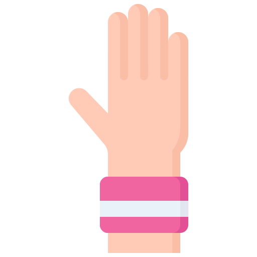 Wristband Generic color fill icon
