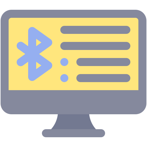 bluetooth Generic color fill icono