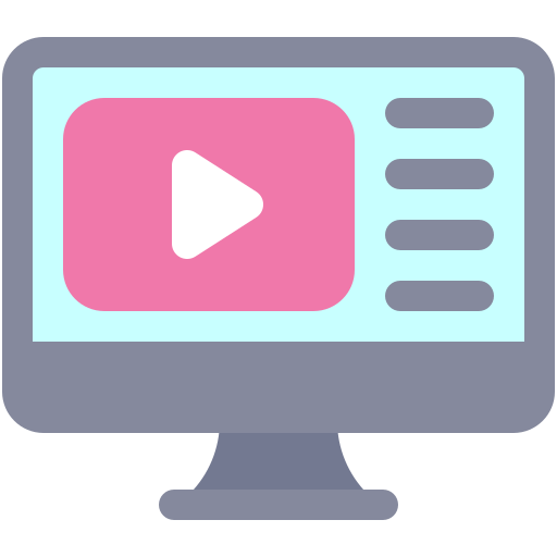 videoplayer Generic color fill icon