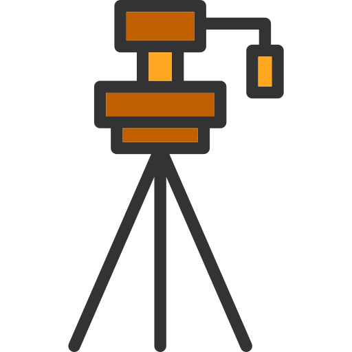 Tripod Generic color lineal-color icon