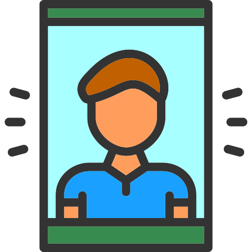 selfie Generic color lineal-color icon