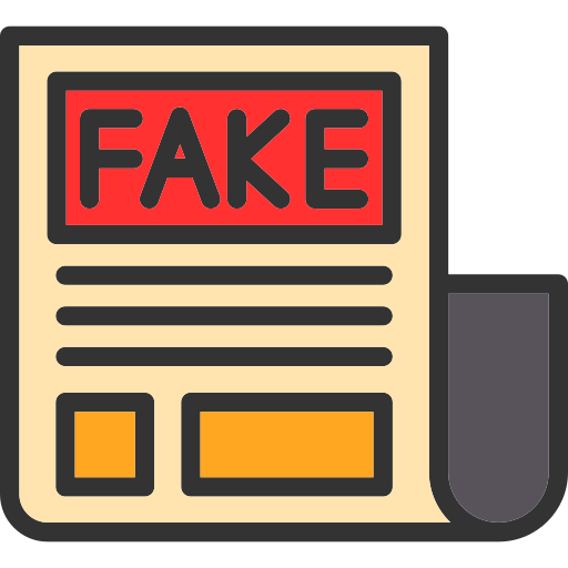 Fake news Generic color lineal-color icon
