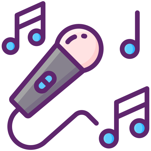 karaoke Generic color lineal-color icon