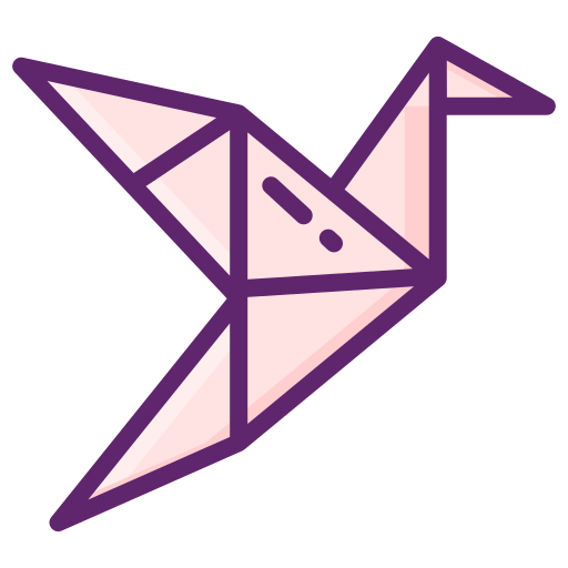 origami Generic color lineal-color icon