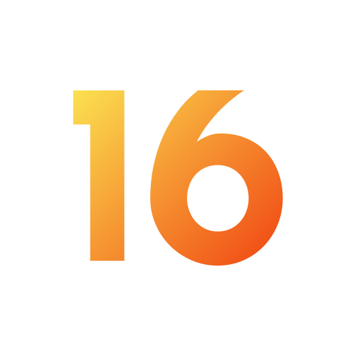 16 Generic gradient fill ikona