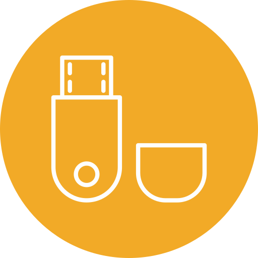 USB flash drive Generic Flat icon