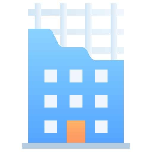 건물 Generic Flat Gradient icon
