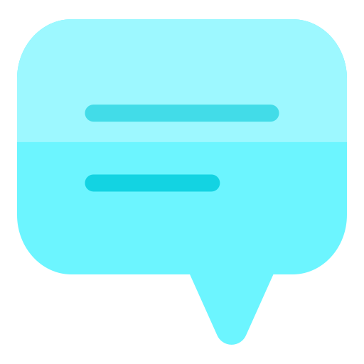 kommentar Generic color fill icon