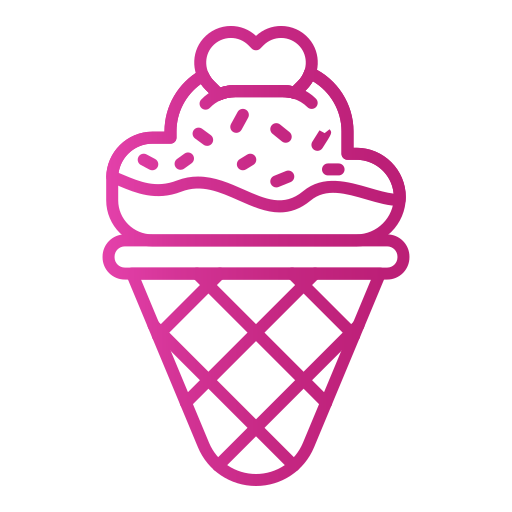 Ice cream Generic gradient outline icon
