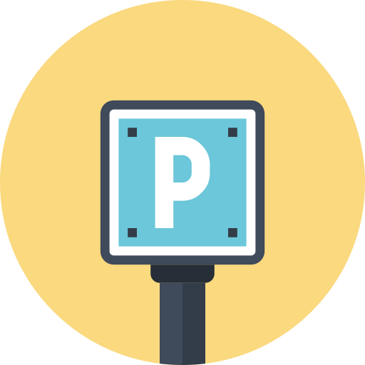 parcheggio Generic color fill icona