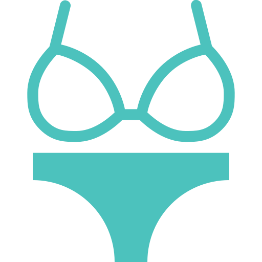 bikini Generic color fill Icône