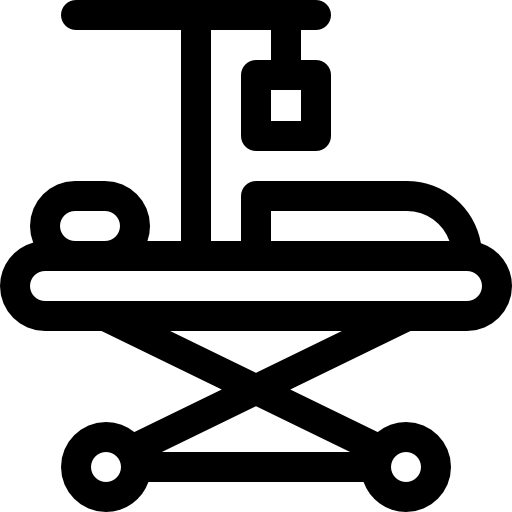입원 Basic Rounded Lineal icon
