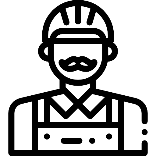 charpentier Detailed Rounded Lineal Icône