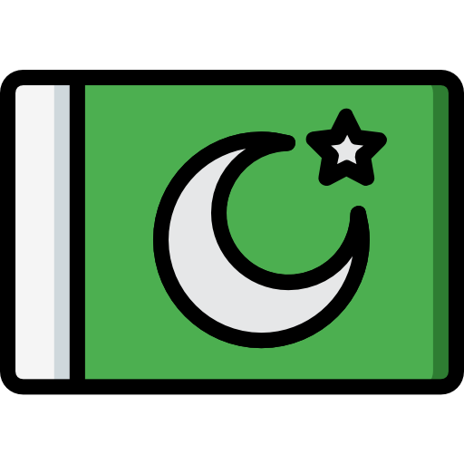 Pakistan Basic Miscellany Lineal Color icon