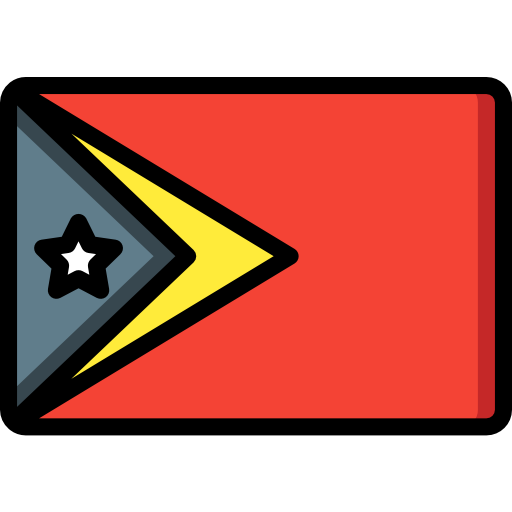 East Timor Basic Miscellany Lineal Color icon