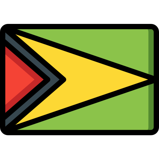 guyana Basic Miscellany Lineal Color icon