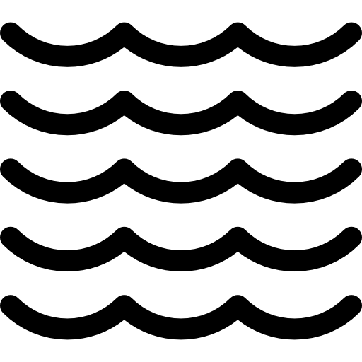 바다 Basic Rounded Lineal icon