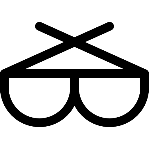 색안경 Basic Rounded Lineal icon