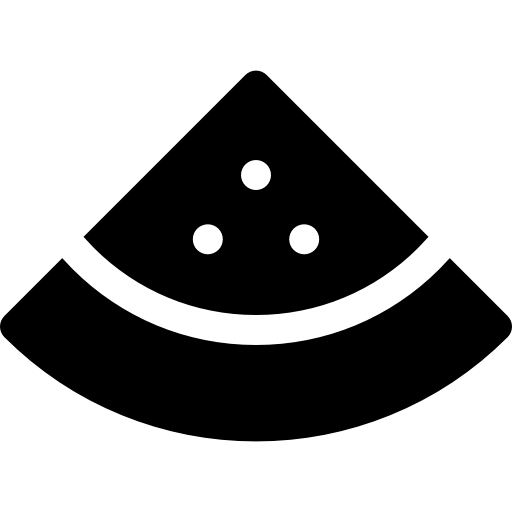 sandía Basic Rounded Filled icono