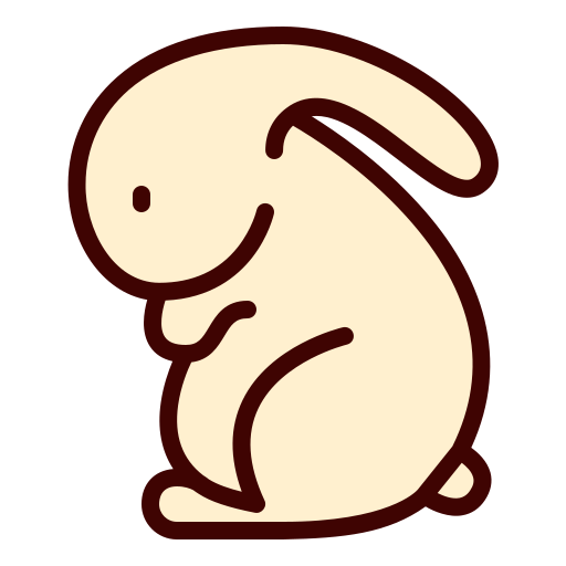 lapin Generic Outline Color Icône
