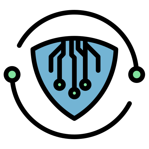 Security Shield Generic Outline Color icon