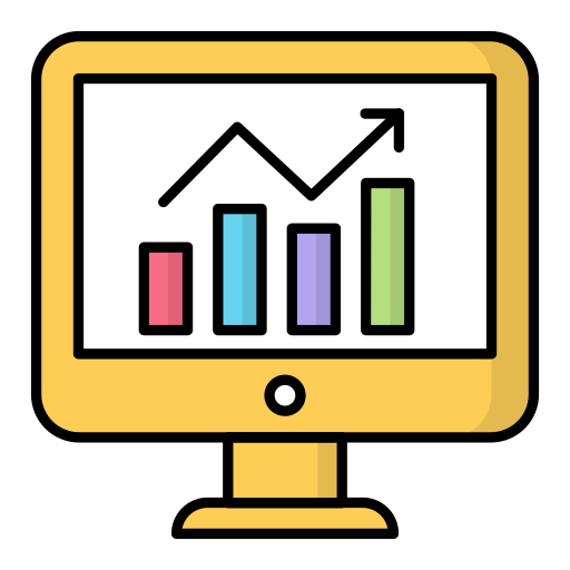 Data Analytics Generic color lineal-color icon