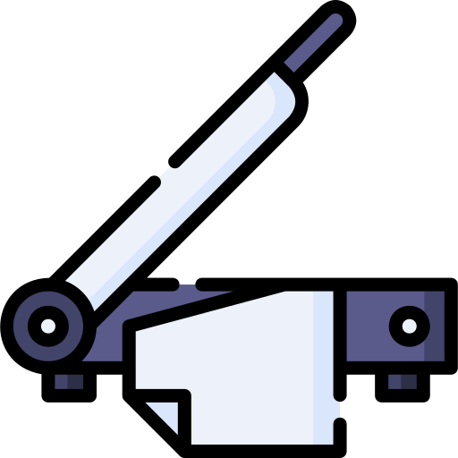 cortador de papel Special Lineal color icono