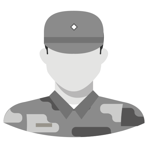 軍隊 Generic color fill icon
