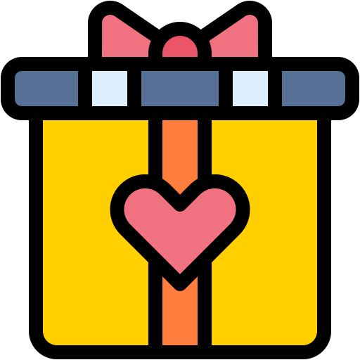 caja de regalo Generic color lineal-color icono