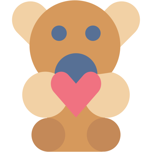 Teddy bear Generic color fill icon