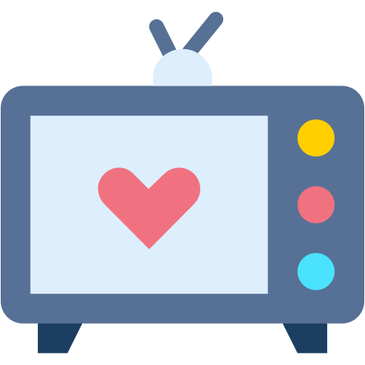 テレビ Generic color fill icon